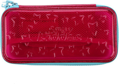 

smily kiddos 1 star Art Polyester Pencil Box(Set of 1, Pink)