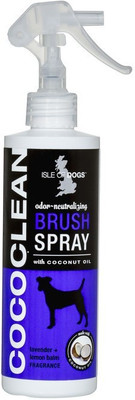 

ISLE of Dogs CocoClean Lavender+Lemon Balm Odor Neutralizing Brush Spray Deodorizer(250 ml, Pack of 1)