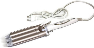 

SILVINO KM-1010 Hair Curling Iron Ceramic Triple Barrel Hair Curler Irons Hair Wave Waver Styling Tool Multicolor Pet Hair Trimmer