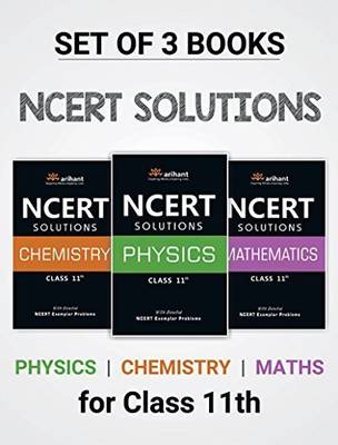 Arihant NCERT Solutions Class-11 ( Physics + Chemistry + Mathematics ) Set Of 3 Books (Paperback, Arihant Expert)  (Paperback, PANEL OF EXPERTS)