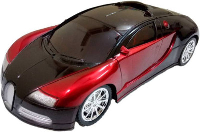 

skyler Remote control full functional 3d light Bugatti car for kids(Multicolor)