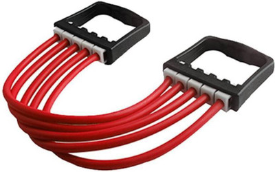 

KAMANDAL Rubber Adjustable Chest Expander Resistance Tube(Multicolor)