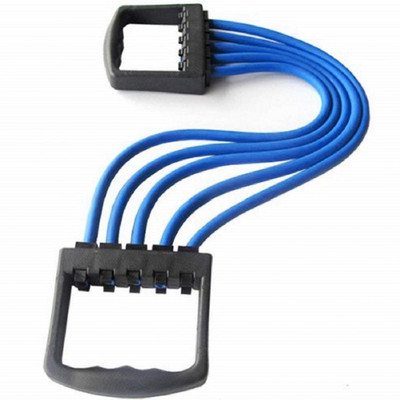 V.M Enterprises Adjustable5Rubber Chest Developer Multifunction Latex Tube Muscle Pulling Resistance Tube(Multicolor)