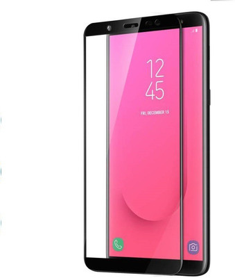 SMARTCASE Edge To Edge Tempered Glass for Samsung Galaxy J8(Pack of 1)