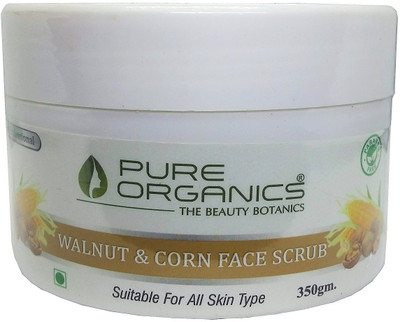 

Pure Organics Walnut & Corn Face Scrub 350 gms Scrub(350 g)