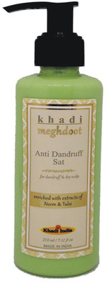 

KHADI MEGHDOOT KHADI ANTI DANDRUFF SAT SHAMPOO(210 ml)
