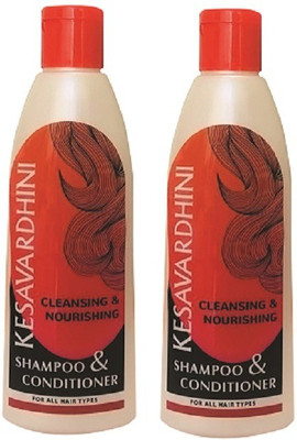 

Kesavardhini Shampoo & Conditioner (Pack of 2)(200 ml)