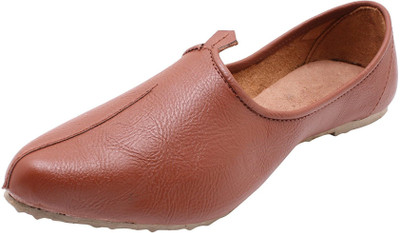 

100present Mojaris For Men(Brown