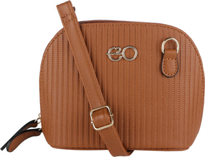

E2O Fashion Women Casual Tan PU Sling Bag