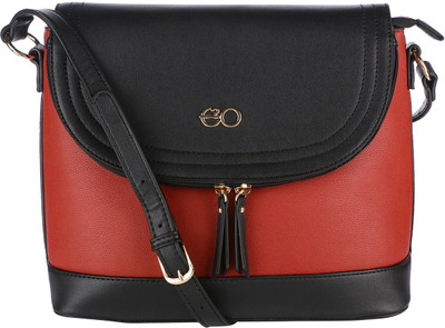 

E2O Fashion Women Casual Red PU Sling Bag