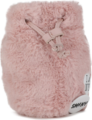 Steve Madden Women Casual Pink Fabric Sling Bag