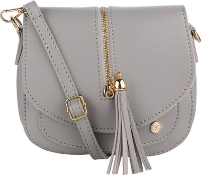 

E2O Fashion Women Casual Grey PU Sling Bag