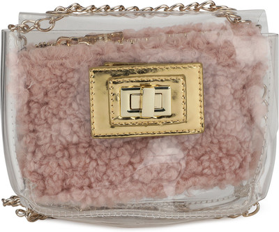 

Steve Madden Women Casual Pink PU Sling Bag