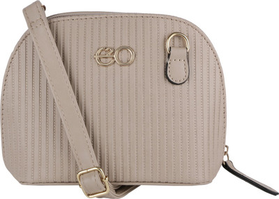 

E2O Fashion Women Casual Beige PU Sling Bag