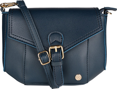 

E2O Fashion Women Casual Blue PU Sling Bag