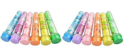 

SSD Paper Flower Petals Clean Soft Soap Set Of 12 Pieces, Flower Soap(10 g, Pack of 12)