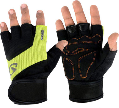

DreamPalace India Weight lifting wrist support Gym & Fitness Gloves (, Black