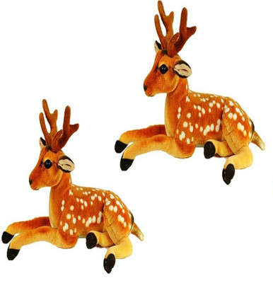 

Speoma DEER ANIMAL SOFT TOY PACK OF 2 - 40 cm(Multicolor)