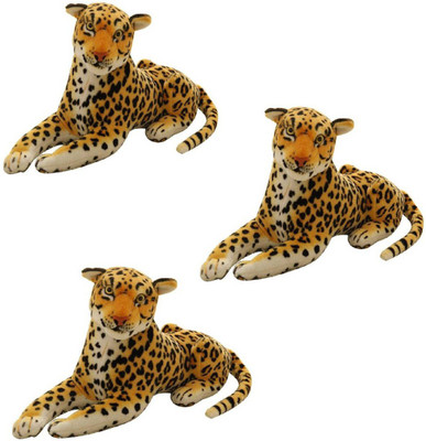 

Speoma CHEETAH ANIMAL SOFT TOY PACK OF 3 - 32 cm(Multicolor)