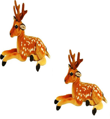 

Speoma DEER ANIMAL SOFT TOY PACK OF 2 - 32 cm(Multicolor)