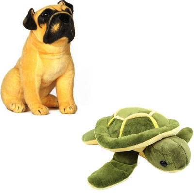 

Speoma HUTCH DOG AND TORTOISE ANIMAL SOFT TOY - 30 cm(Multicolor)