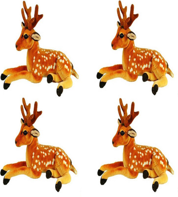 

Speoma DEER ANIMAL SOFT TOY PACK OF 4 - 40 cm(Multicolor)
