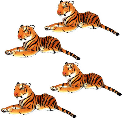 

Speoma TIGER ANIMAL SOFT TOY PACK OF 4 - 32 cm(Multicolor)