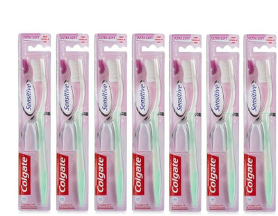

Colgate Sensitive Pack of 7pc Ultra Soft Toothbrush(Pack of 7)