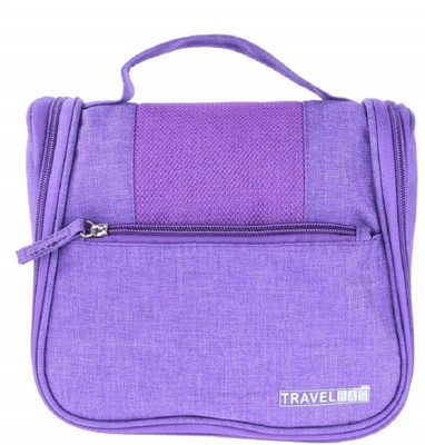 

Kanha 1PCS Portable Makeup Bag Cosmetic Tool Brush Organizer Holder Hanging Travel Pouch Toiletry Wash Organizer New purple(Purple)