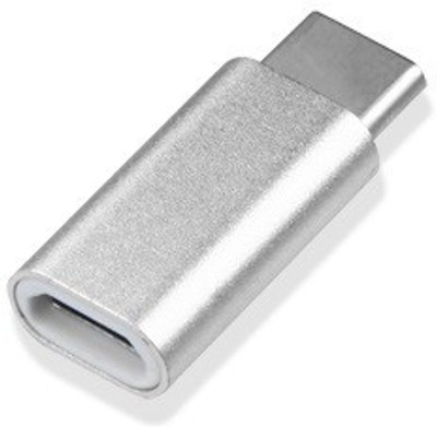 

Freya TYPE C MALE TO MICRO USB C Type Cable USB Adapter(Silver)