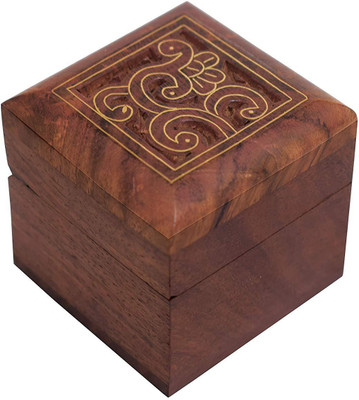 

Craftpoint Handmade & Handcrafted Wooden Jewelry Box Storage Vanity Box(Brown)