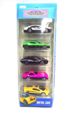 

kidzian Metal Car Set For Kids Multicolor pull Along Cars Gift pack(Multicolor)