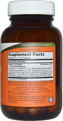 

Now Foods Probiotic-10, 100 Billion,(30 No)