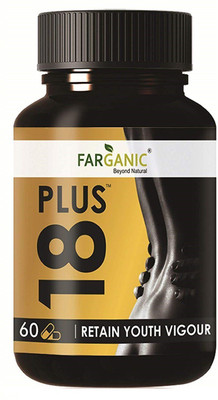 

FARGANIC 18 Plus Capsule Pure & Herbal with SHILAJIT, ASHWAGANDHA, GOKHRU (60 Capsules)(60 No)