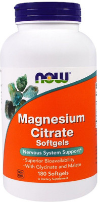

Now Foods Magnesium Citrate,(180 No)