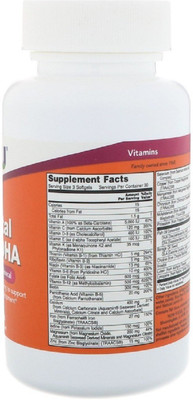 

Now Foods Prenatal Gels + DHA,(90 No)