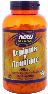 

Now Foods Now Foods, Sports, Arginine & Ornithine, 500/250,(250 No)