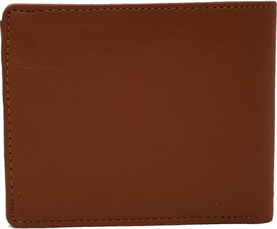 

Wildmount Men Tan Genuine Leather Wallet(5 Card Slots)