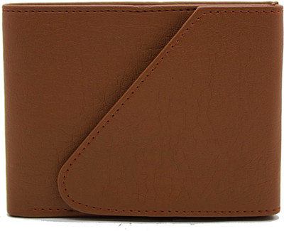 

MS Men Formal Brown Artificial Leather Wallet(4 Card Slots)