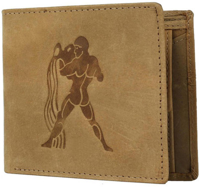 Tamanna Men Tan Genuine Leather Wallet(8 Card Slots)