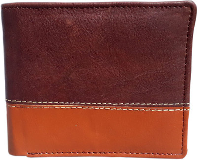 

Butterfly Men Brown Genuine Leather Wallet(10 Card Slots)