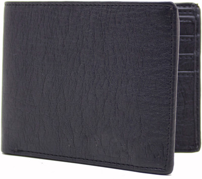 

flex boom Men Black Artificial Leather Wallet(10 Card Slots)