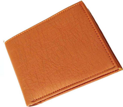 

SL COLLECTIONS Boys Tan Artificial Leather Wallet(10 Card Slots)