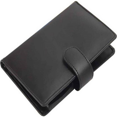 

GALAXY Gifts Store Men Black Genuine Leather Document Holder(10 Card Slots), Blue