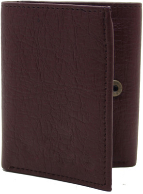 

flex boom Men Brown Artificial Leather Wallet(4 Card Slots)