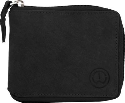 

IzcorpIndia Men Black Genuine Leather Wallet(6 Card Slots)