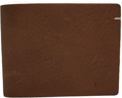 

Wildmount Men Tan Genuine Leather Wallet(3 Card Slots)