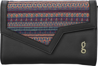 

Global Desi Women Black Artificial Leather Wallet(2 Card Slots)