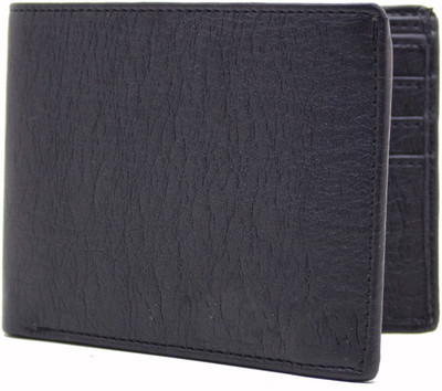 

flex boom Men Black Artificial Leather Wallet(10 Card Slots)
