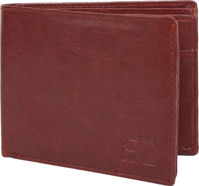 

ATSH Men Brown Artificial Leather Wallet(5 Card Slots)